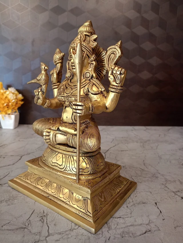 DecorsOne Brass Kamakshi Idol
