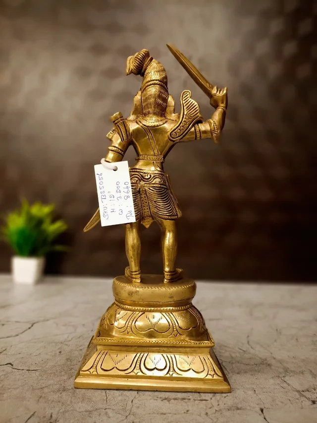 DecorsOne Brass karupparayan Idol 12"