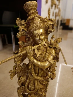DecorsOne Brass Krishna Idol 30"