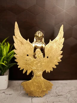 DecorsOne Brass Pavai Diya Wall Mount - 8.5"