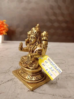 DecorsOne Brass Lakshmi Idol Small