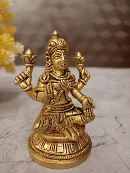 DecorsOne Buy Brass Maha Lakshmi Idol Good For Wealth
