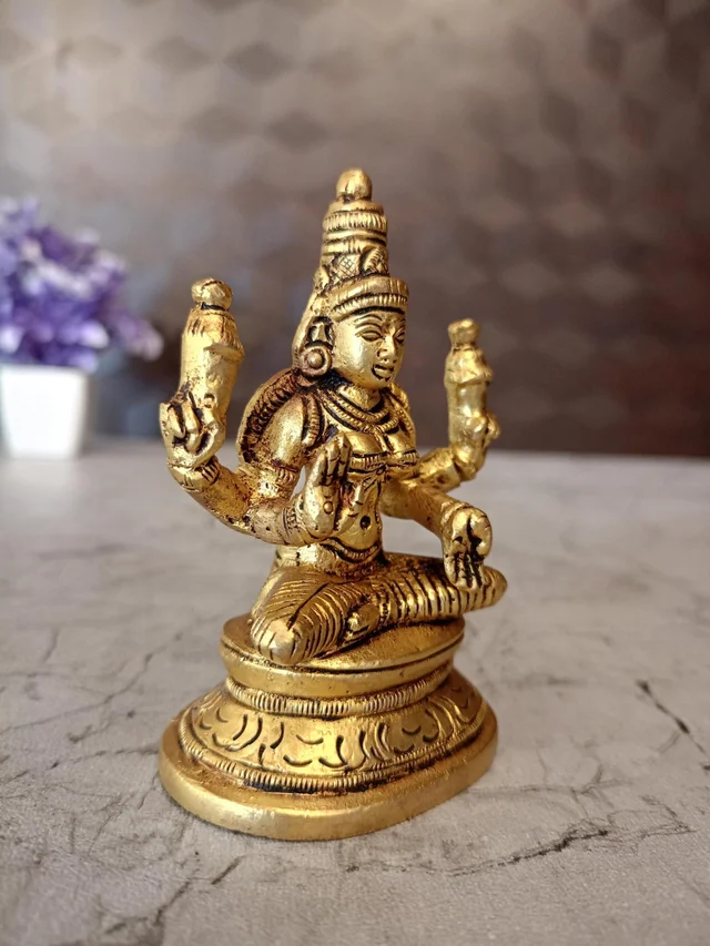 DecorsOne Brass Lakshmi Idol