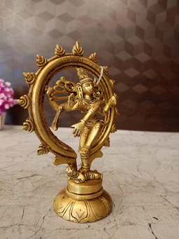 DecorsOne Buy Brass Natarajar Statue, Handicraft & Antique Finish