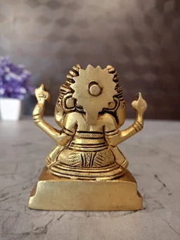 DecorsOne Buy Brass Panjamuha Ganesha statue For Pooja /