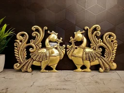 DecorsOne Brass Annam Wall Mount Pair - 6"