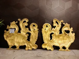 DecorsOne Brass Annam Wall Mount Pair - 6"
