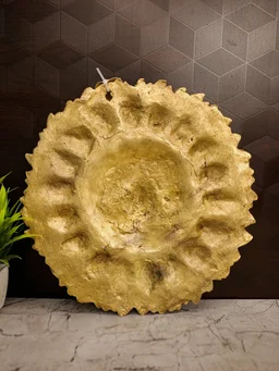 DecorsOne Brass Sun Face Wall Mount 11.5"