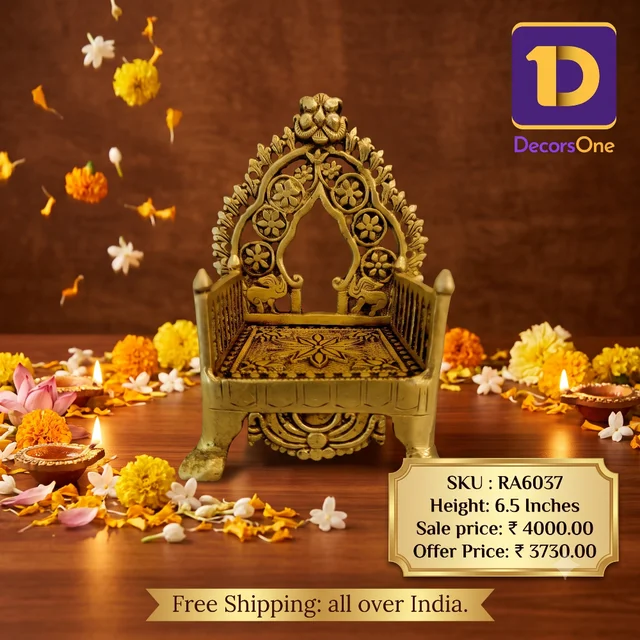 DecorsOne Brass Thiruvachi 6.5''