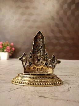 DecorsOne Brass Fine Art Perumal Face