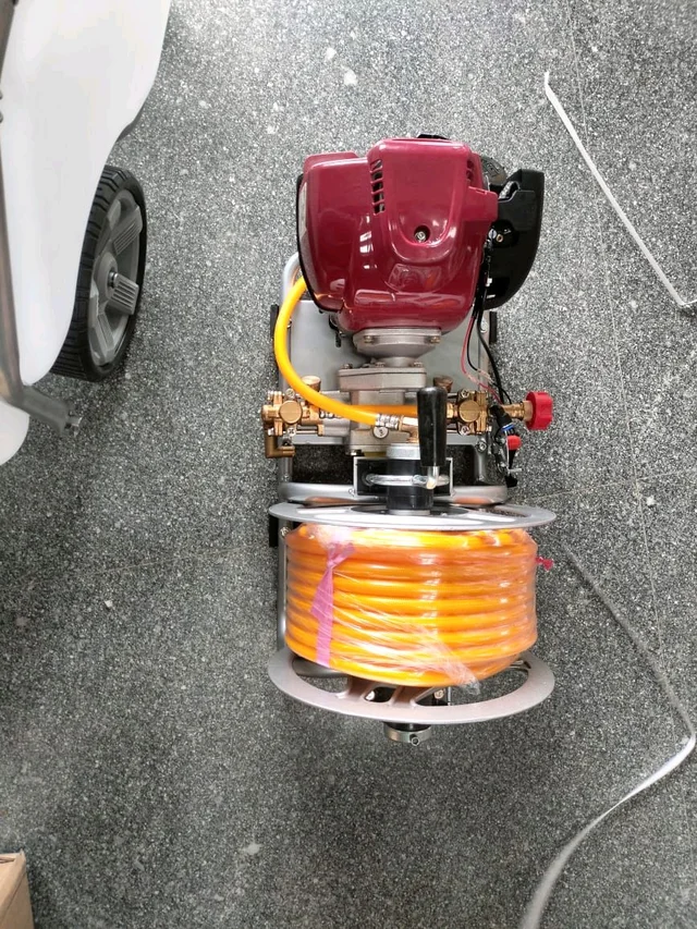  4 Stroke Power Sprayer With Trolley And Hose 