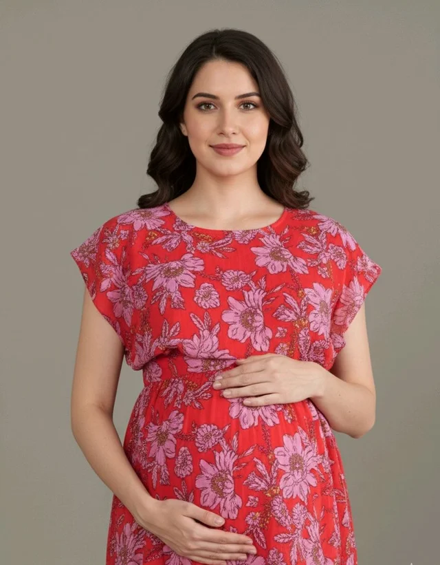 Floral Cape -feeding Maxi - Mandy, L