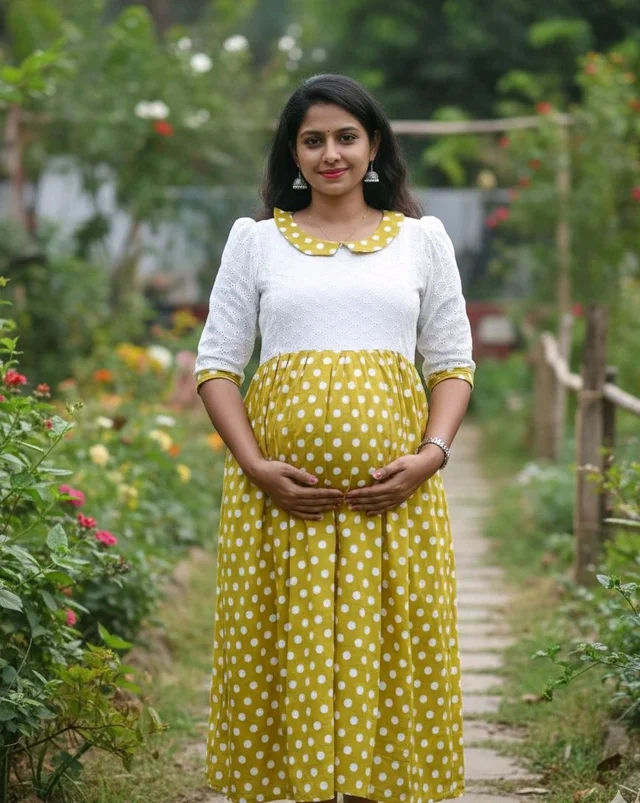 Hakoba+Cotton-Feeding Kurti 
