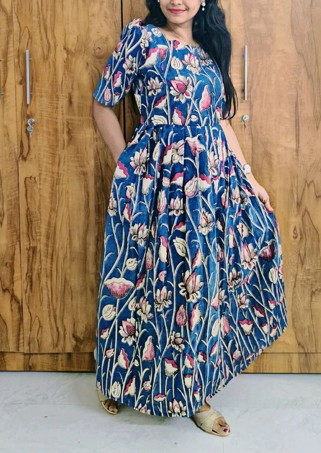 Original Kalamkari-Feeding kurti - XL