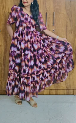 Wine Georgette feeding maxi - M