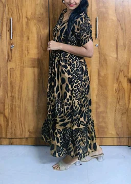 Animal Georgette feeding maxi - L