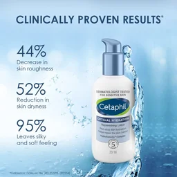 Cetaphil Optimal Hydration Replenishing Body Lotion 237ml | Suitable for sensitive skin and daily use |Long-lasting, deep hydration for all skin types
