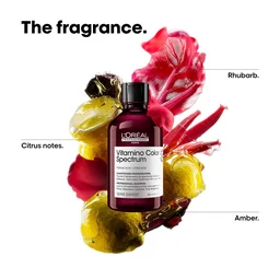 Loreal Professionnel Vitamino Color Spectrum Shampoo 300ml For All Coloured Hair With Ferulic Acid & Citric Acid | Locks Day 1 Color Vibrancy | Salon Colour Care