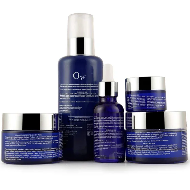 O3+ Professional Diamond Facial Kit | Bridal Glow Facial for Skin Brightening & Anti-Ageing | All Skin Types