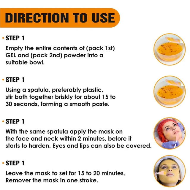 Shills Professional SHILLS Professional Algae Peel Off Jelly Facial Mask 100g 6 Variants Vitamin C | Deep Cleansing, Hydration & Skin Brightening | Spa Treatment for All Skin Types