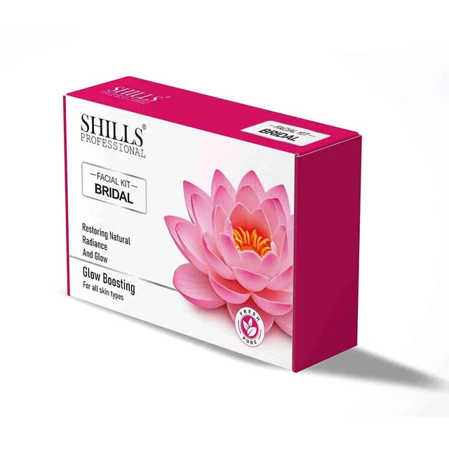 Shills Professional SHILLS PROFESSIONAL Bridal Facial Kit | Restore Natural Radiance & Glow | Brightening, Hydration, Anti-Aging & Rejuvenation | Salon-Style Glow at Home | Suitable for All Skin Types