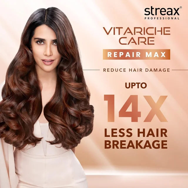 Streax Professional Vitariche Care Hair Mask 500g | Professional Hair Repair Mask with Biovit-A-OX & Silk Protein | Smooth, Shiny & Nourished Hair