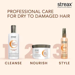 Streax Professional Vitariche Care Hair Mask 500g | Professional Hair Repair Mask with Biovit-A-OX & Silk Protein | Smooth, Shiny & Nourished Hair