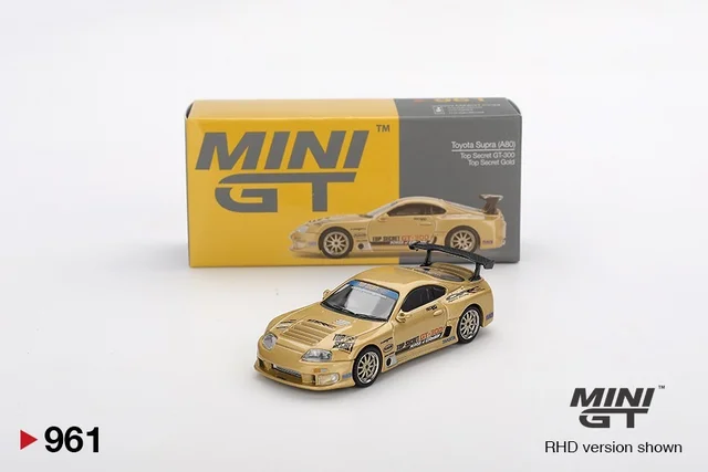 MINI GT 38台　セット MINI GT #961: Toyota Supra (A80) Top Secret GT-300 Top Secret Gold