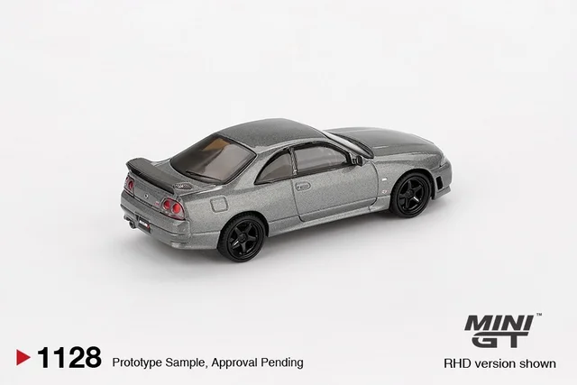 MINI GT NISSAN Skyline GT-R Dark Metal Gray (NISMO BCNR33 CRS Version) - Scale 1/64 MGT01128 Box packing