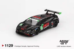 MINI GT Lamborghini Huracan GT3 EVO2 #45 No. 45 DEX Imaging 2024 IMSA Daytona 24 Hrs - Scale 1/64 MGT01129