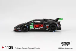 MINI GT Lamborghini Huracan GT3 EVO2 #45 No. 45 DEX Imaging 2024 IMSA Daytona 24 Hrs - Scale 1/64 MGT01129