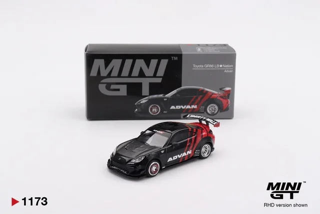 Toyota GR86 LB?Nation Advan - Scale 1/64 MGT01173