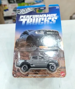 HOTWHEELS Hot Wheels SILVER SERIES | PERFORMANCE TRUCKS | SET OF 5 CARS | 2019 JEEP GRAND CHEROKEE TRACKHAWK | 2020 RAM 1500 REBEL | 2019 CHEVROLET SILVERADO TRAIL BOSS LT | 2018 FORD RANGER RAPTOR | FORD BRONCO R | GDG44