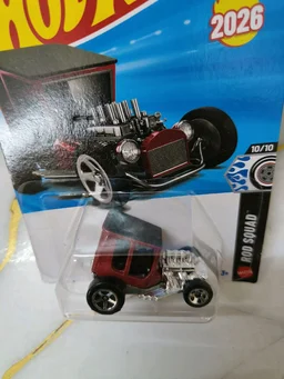 Hot Wheels UNCERTAIN-T | Rod Squad | Red | 230/250