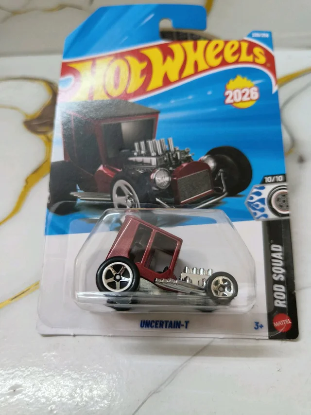 Hot Wheels UNCERTAIN-T | Rod Squad | Red | 230/250