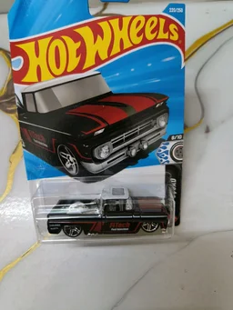 Hot Wheels CUSTOM '62 CHEVY PICKUP | Rod Squad | Black | 220/250