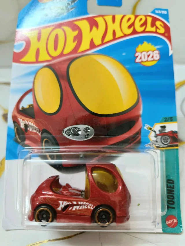 Hot Wheels DEORA TOO'ND | Tooned | Red | 143/250