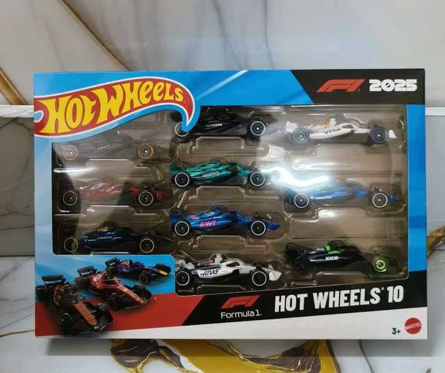 Hot Wheels FORMULA 1 | F1 2025 | SET OF 10 CARS | McLAREN | MERCEDES | VCARB | FERRARI | ASTON MARTIN | WILLIAMS | RED BULL RACING | ALPINE | HAAS | KICK SAUBER