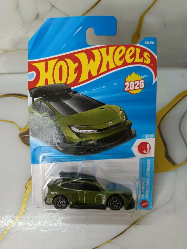 Hot Wheels Toyota Prius Custom | HW J-Imports | Green | 60/250