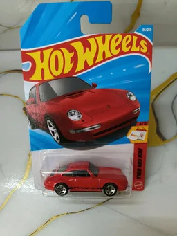Hot Wheels '96 Porsche Carrera | Then and Now | Red | 98/250