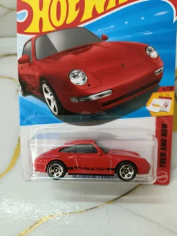 Hot Wheels '96 Porsche Carrera | Then and Now | Red | 98/250