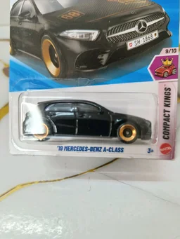 Hot Wheels '19 Mercedes-Benz A-Class | Compact Kings | Black | 210/250