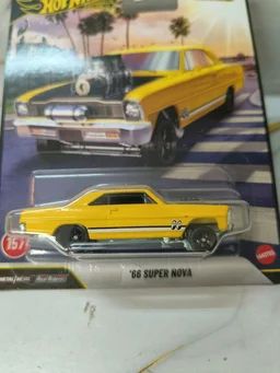 Hot Wheels Hotwheels Premium | '66 SUPER NOVA | BOULEVARD | #157 | REAL RIDERS | GJT68