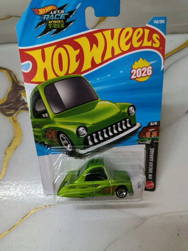 Hot Wheels Tooned Purple Passion | HW Dream Garage | Green | 148/250