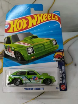 Hot Wheels '76 Chevy Chevette | Drag Racers | Green | 76/250