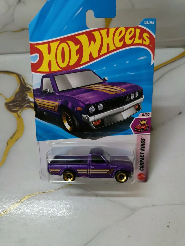 Hot Wheels Datsun 620 | Compact Kings | Metalflake Purple | 128/250