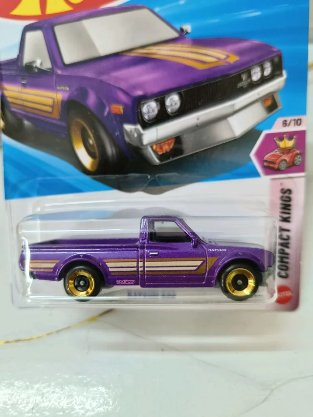 Hot Wheels Datsun 620 | Compact Kings | Metalflake Purple | 128/250