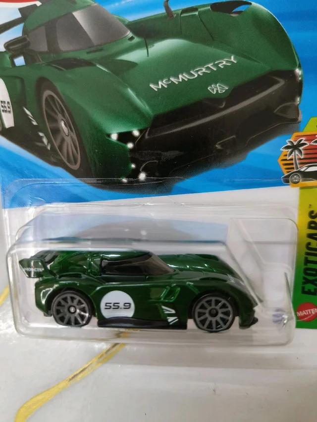 Hot Wheels McMurtry Sperling | Exoticars | Green | 25/250