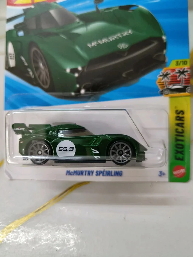 Hot Wheels McMurtry Sperling | Exoticars | Green | 25/250