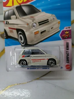 Hot Wheels '85 Honda City Turbo II | Compact Kings | White | 105/250